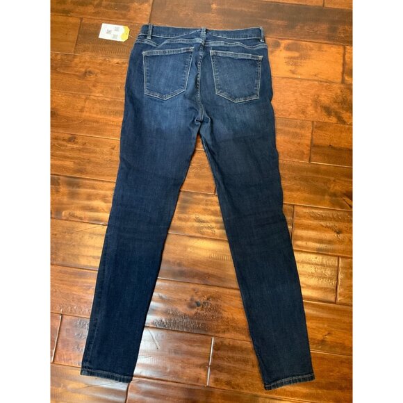 DL1961 Florence Skinny Dark Wash Denim Mid-Rise Blue Jeans, Size 29 - Picture 3 of 3